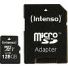 Κάρτα Μνήμης Intenso 128GB Micro SD - UHS-I - Professional